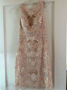 Sue Wong Nocturne Backless Beaded Dress